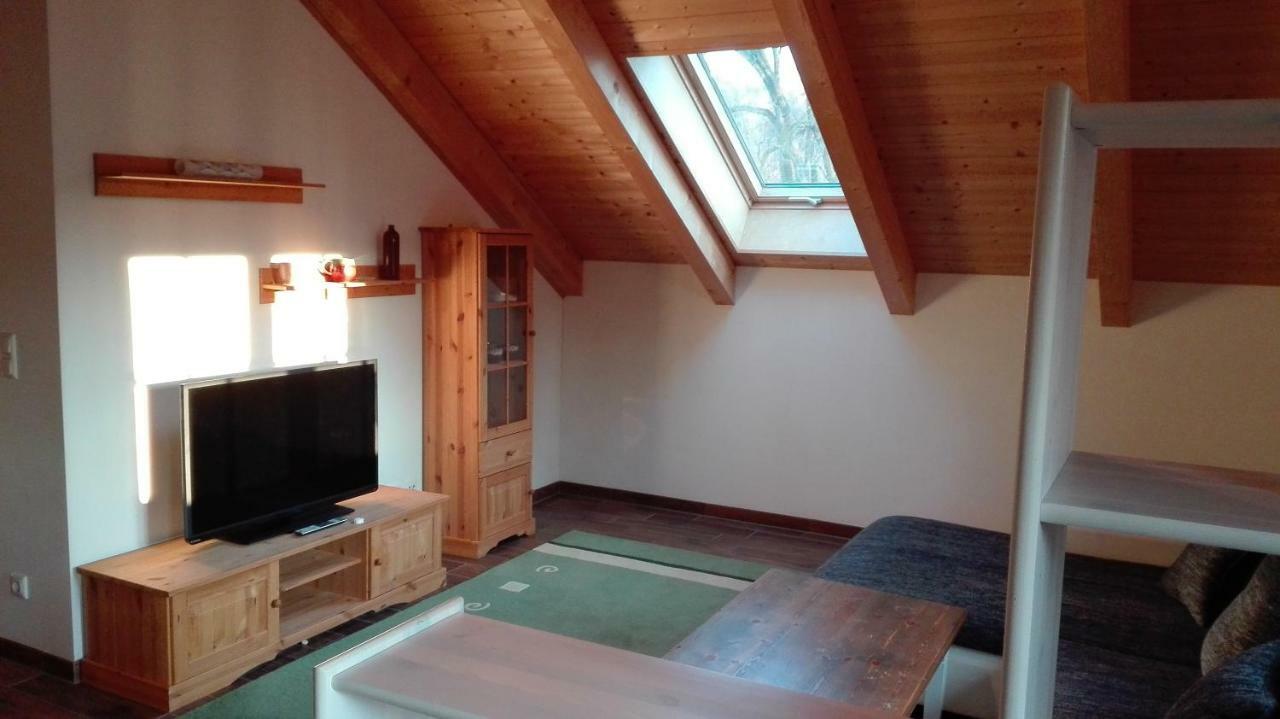 Blockhaus - Ferienwohnung Sunrise Аугустусбург Экстерьер фото